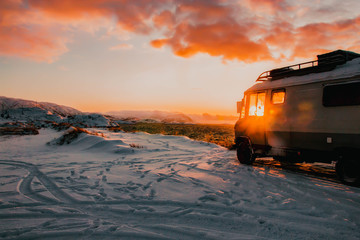 Road trip in Norway - van life © jeremie