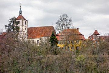 Naklejka premium Vellberg in Germany