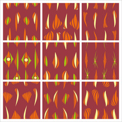 Vector abstract simple pattern hand drawn for your design