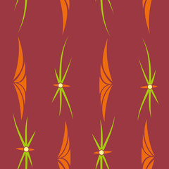 seamless texture with floral background, vintage pattern from flowers, wallpaper