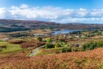 Dervaig on the Isle of Mull in Scotland