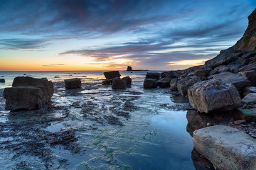 Dawn at Saltwick Bay