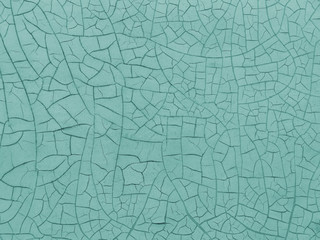 Cracked paint on wooden background, texture. Vintage wallpaper