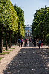 The Catherine Park in Tsarskoye Selo. St Petersburg