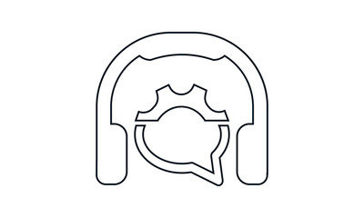 Helpline icon for customer service and assistance
