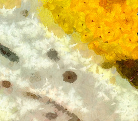 Watercolor texture background, abstract painting paint splashes pattern, design template for flyer, banner, cards and invitation