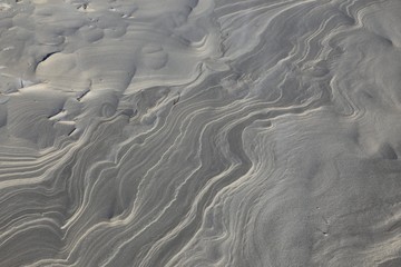 Wadden Sea beach pattern sand water