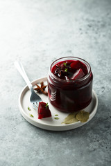 Pickled beetroot with spices