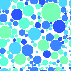 Seamless pattern, background, circle, ball. Print for fabric, paper.