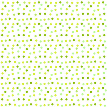 Seamless pattern. Multi-colored circles on a white background. Texture.