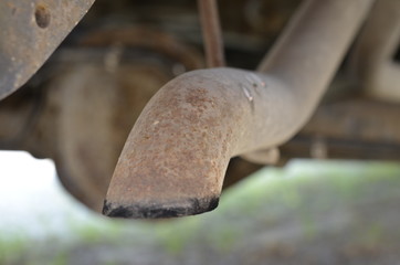  rura wydechowa  ,tłumnik ,wydech spalin , wydech  , tłumnik sportowy 