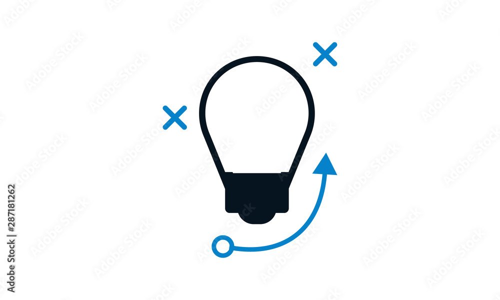 Aufkleber solution icon for business problem solving