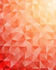 Obraz premium Abstract Delaunay Voronoi trianglify Generative Art background illustration