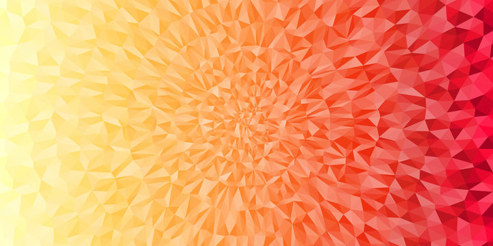 Abstract Delaunay Voronoi trianglify Generative Art background illustration