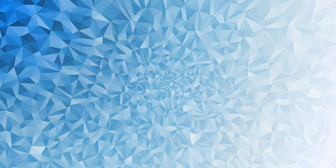 Abstract Delaunay Voronoi trianglify Generative Art background illustration