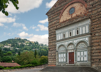 The Badia Fiesolana is an old monastery in Fiesole, northeast of Florence, Italy. It was built...