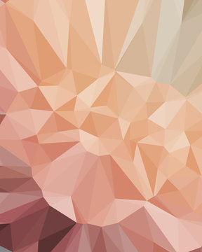 Abstract Delaunay Voronoi trianglify Generative Art background illustration