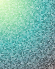 Abstract Delaunay Voronoi trianglify Generative Art background illustration