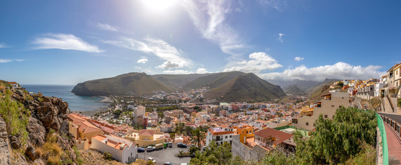 Obraz premium La Gomera Aussicht über San Sebastian