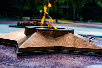 Monument of World War II. Eternal Flame