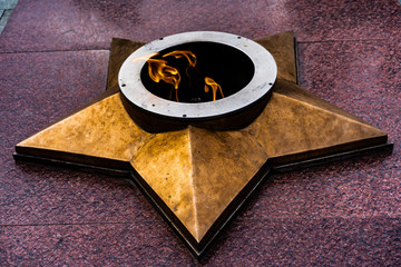 Monument of World War II. Eternal Flame