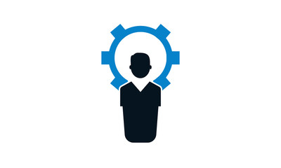 Technical expert icon for business services and consulting-related websites