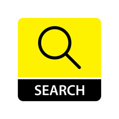 Search icon vector