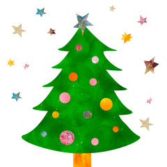 a christmas tree クリスマスツリー