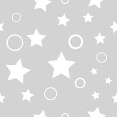 stars seamless geometric abstract pattern