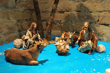 Christmas Nativity scene