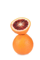 slice stack blood oranges