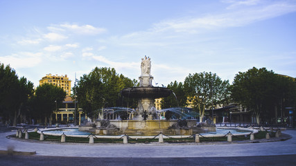 La rotonde d'Aix en provence