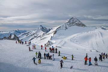 Ski resort Zillertal Hintertuxer Glacier