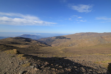 Fototapeta na wymiar Granada y Sierra Nevada