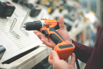 A buyer is choosing a new cordless screwdriver.