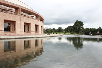 library and lake