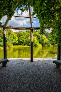 Ujazdow Park in Warsaw