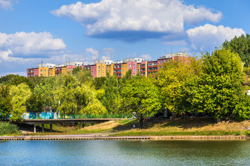 Szczesliwicki Park in Warsaw