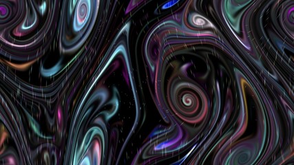 New Year's neon rainbow garland. Abstract background on a Christmas theme. Abstract background with neon lines, pattern, wallpaper.