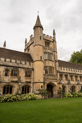 Fototapeta na wymiar Universidad de Oxford, Inglaterra. 