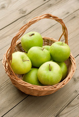 Green apples
