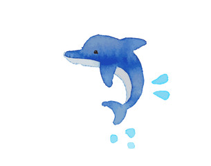 ジャンプするイルカ