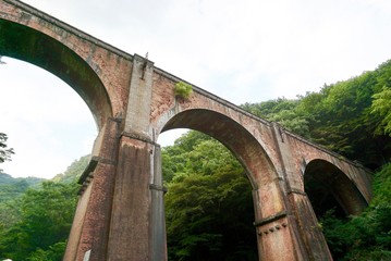 碓氷峠の鉄道橋