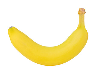 banana isolated on white background.