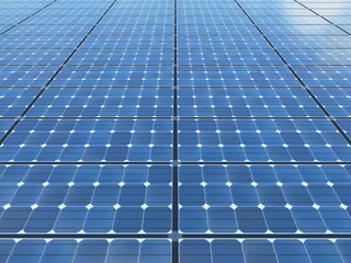 Details of solar panels.