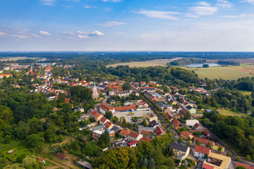 Aussicht auf Biesenthal im Barnim, Land Brandenburg