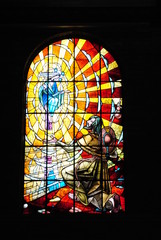 stained glass window