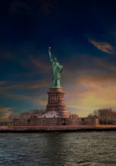 Fototapeta premium The Statue of Liberty in New York
