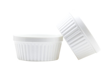 Baking dish isolated on white