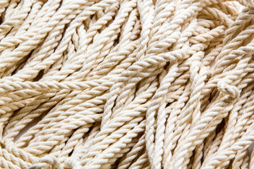 Beautiful macrame isolated on white
